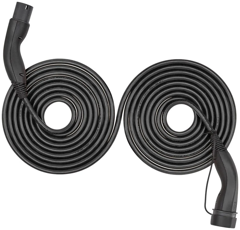 LAPP MOBILITY Selbstaufrollendes Ladekabel Typ 2, bis zu 22 kW, 7 m, schwarz - (5555934054) 32 A, 3-phasig, zum Laden von Hybrid- und Elektroautos mit Typ-2-Anschluss