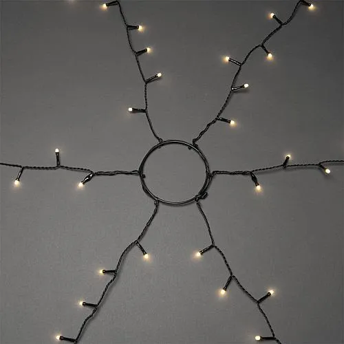 Konstsmide LED Baummantel gefrostet 270 ww LED außen 6660-130