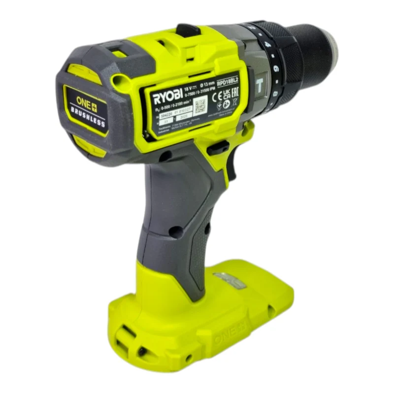 RYOBI RPD18BL2-0 Akku Schlagbohrschrauber 18 V 95 Nm Brushless + 1x Akku 4,0 Ah + Ladegerät