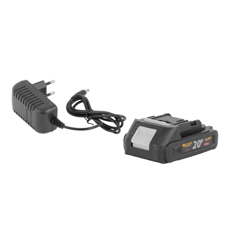 Procraft PA20Li Akku Bohrschrauber 20 V 50 Nm Brushless + 1x Akku 2,0 Ah + Ladegerät + Koffer