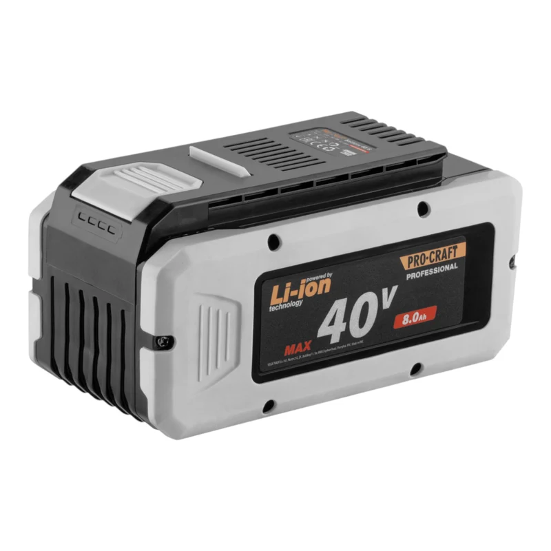 Procraft 40/8 Akku 40 V 8,0 Ah / 8000 mAh Li-Ion mit Ladestandsanzeige