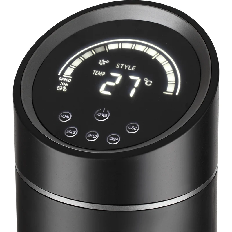 Turmventilator mit Display