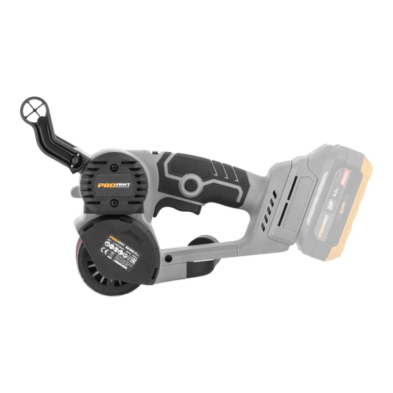Procraft Industrial BM100A bb Akku Walzenschleifer 20 V 80 x 100 mm Brushless Solo - ohne Akku, ohne Ladegerät