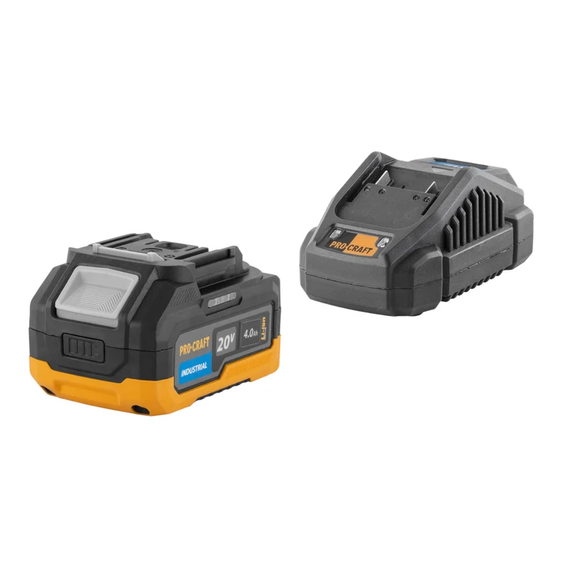 Procraft PHA30-1B Akku Bohrhammer 20 V 2,8 J SDS plus Brushless + 1x Akku 4,0 Ah + Ladegerät
