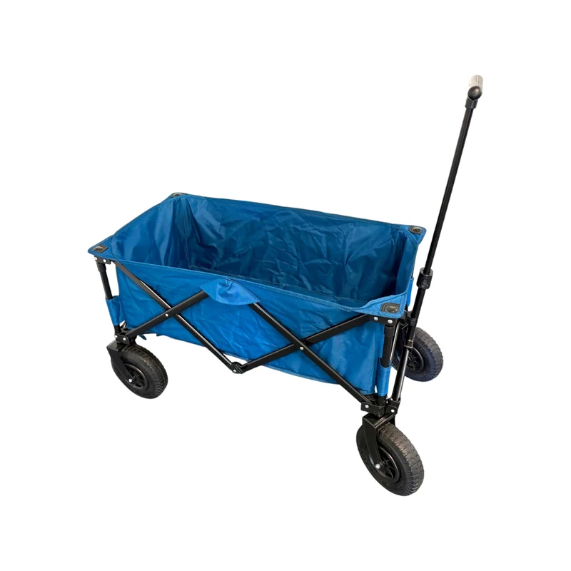 Campart HC-0414 Rochelle Bollerwagen Faltbar 70 kg Tragkraft 103 L Fassungsvermögen