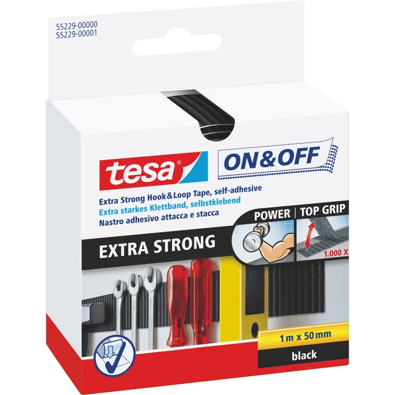 Klettband ON&OFF extrastark