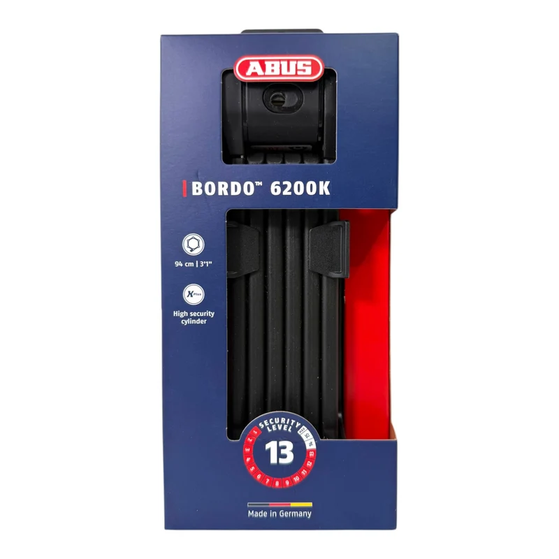 ABUS 6200K/90 SH Faltschloss Bordo ( 99530 )