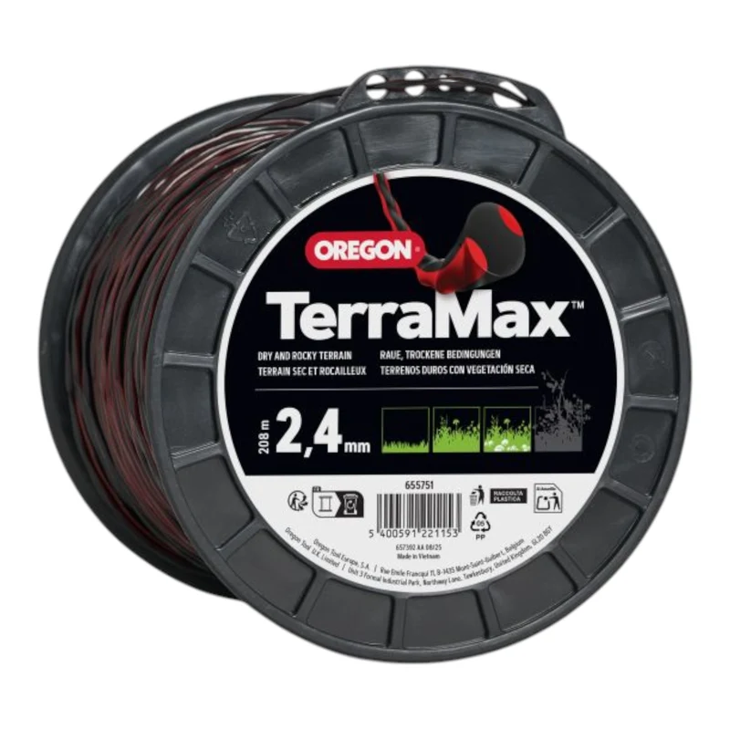 Oregon TerraMax Mähfaden 2,4 mm / 208 Meter ( 655751 )