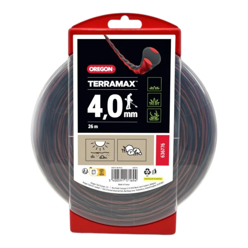 Oregon TerraMax Mähfaden 4,0 mm x 26 m ( 636776 )