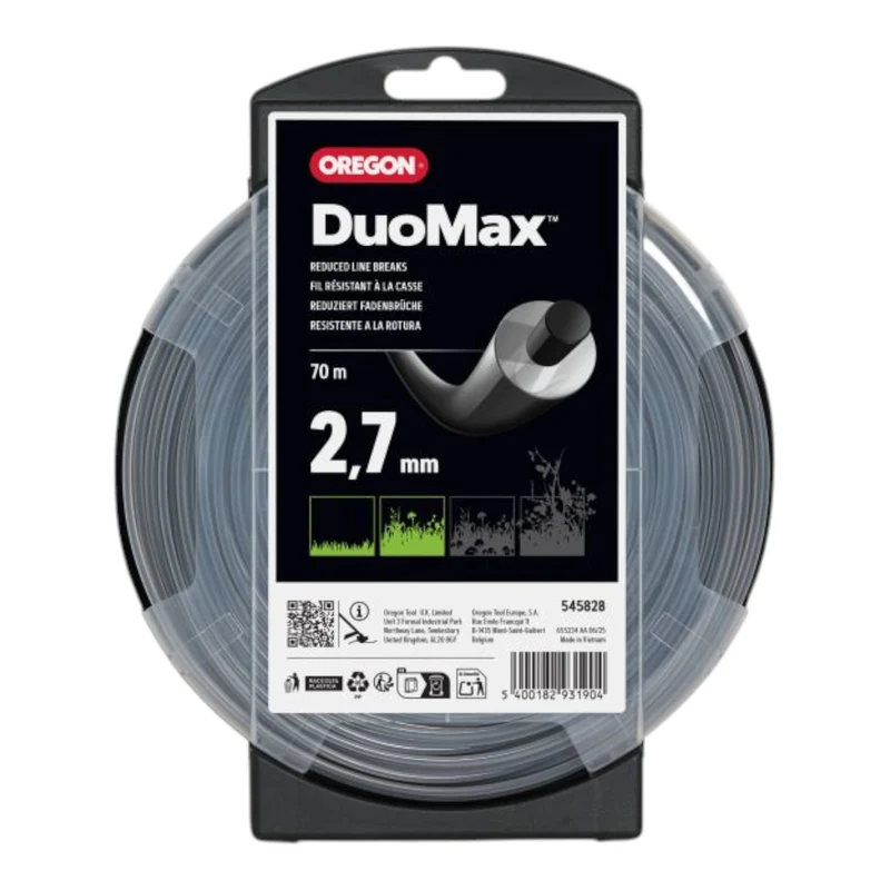 Oregon Freischneidefaden DuoLine 2,7 mm 70 Meter ( 545828 )