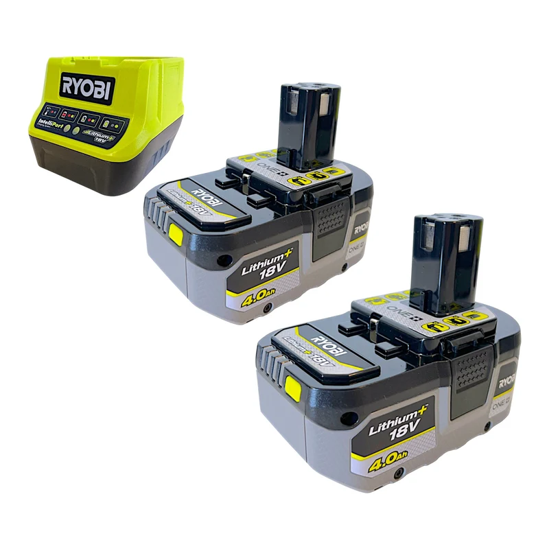 RYOBI RBP18250-0 Akku Polierer 18 V 250 mm + 2x Akku 4,0 Ah + Ladegerät