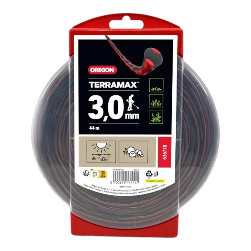 Oregon TerraMax Trimmerfaden 3,0 mm x 44 m ( 636778 )