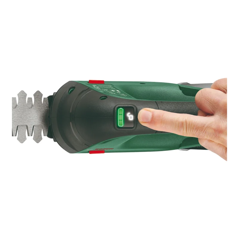 Bosch AdvancedShear 18V-10 Akku Gras- und Strauchschere 18 V ( 0600857000 ) + 1x Akku 2,0 Ah + Ladegerät