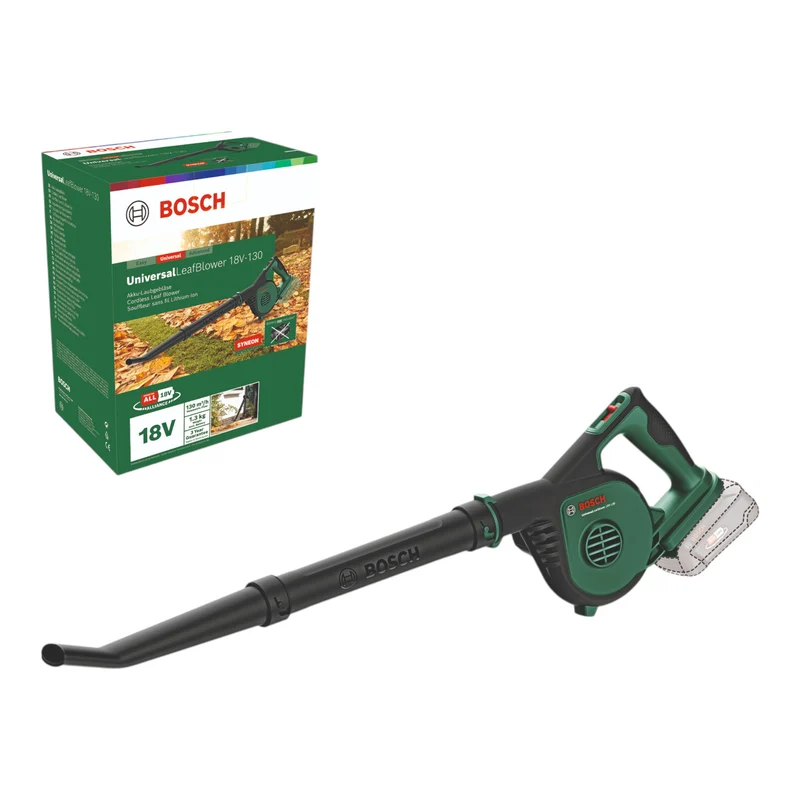 Bosch UniversalLeafBlower 18V-130 Akku Laubbläser 18 V Solo ( 06008A0601 ) - ohne Akku, ohne Ladegerät