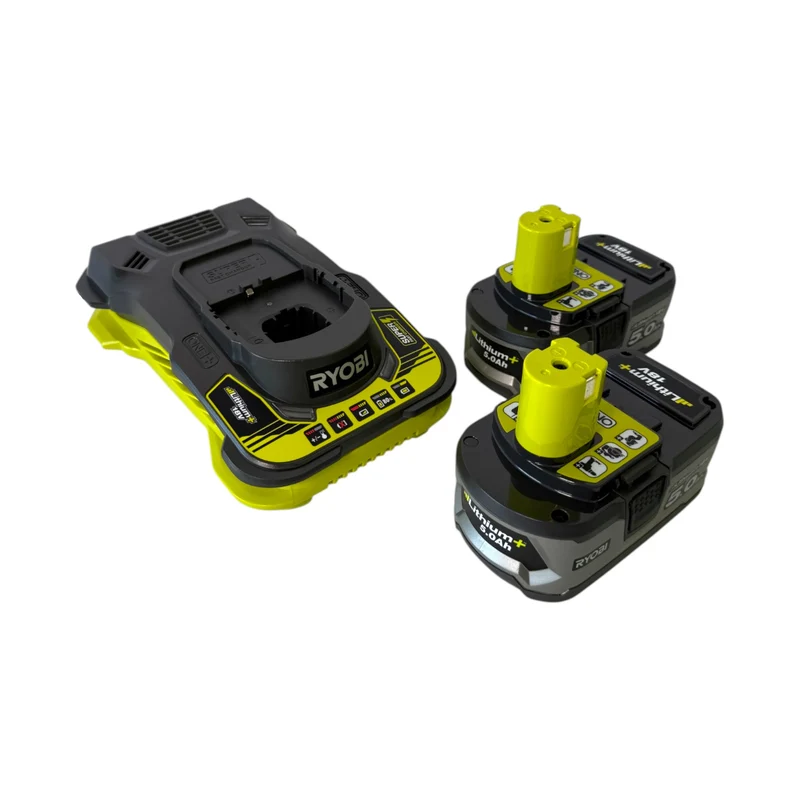 RYOBI RC18150-250 Akku Starter Set 18 V + 2x Lithium+ Akku 5,0 Ah + Schnell Ladegerät ( 5133004422 )