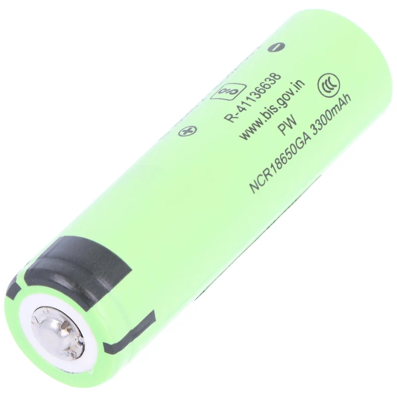 Panasonic 18650 Li-ion Akku mit erhöhten Pluspol, ungeschützt, 66,7x18,3mm
