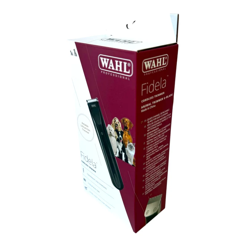 Wahl 3028196 Fidela Animal Akku Trimmer + 1x Akku 2,0 Ah + Ladegerät