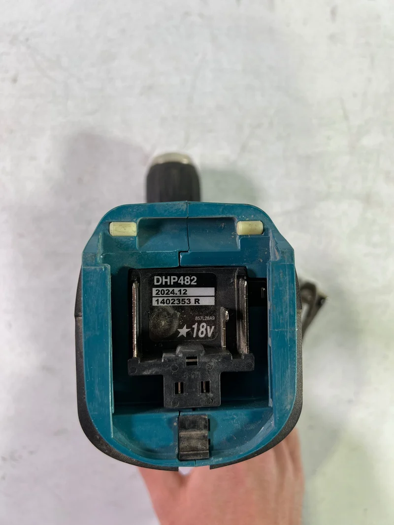 Makita DHP 482 Z Akku Schlagbohrschrauber 18 V 62 Nm Solo - ohne Akku, ohne Ladegerät - Reparaturgerät