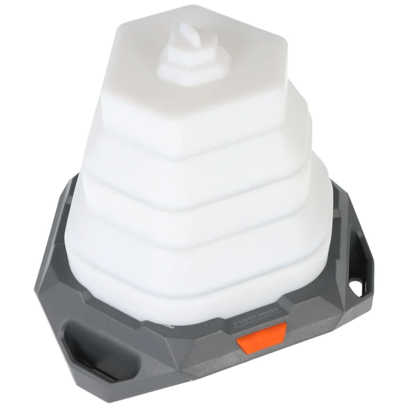 NEBO GALILEO™ AIR 500 NEB-LTN-1008-G LED Campinglampe mit 500 Lumen, ladbar über USB-C, faltbar und sehr leicht