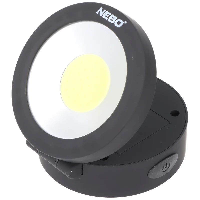 NEBO LED Arbeitsleuchte ANGLE LIGHT mit Magnet 220lm und 3.5h Leuchtdauer wasserfest IPX4