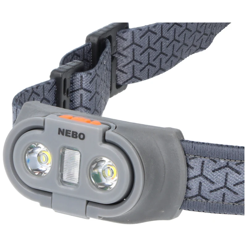 NEBO LED Stirnlampe EINSTEIN mit bis zu 750lm und 85m Leuchtweite wasserfest IPX4