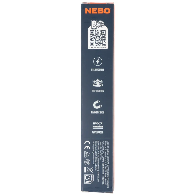 NEBO NEB-POC-1000-G NEBO INSPECTOR™ 500+ Flex, LED Stiftlampe mit flexiblem Schwanenhals