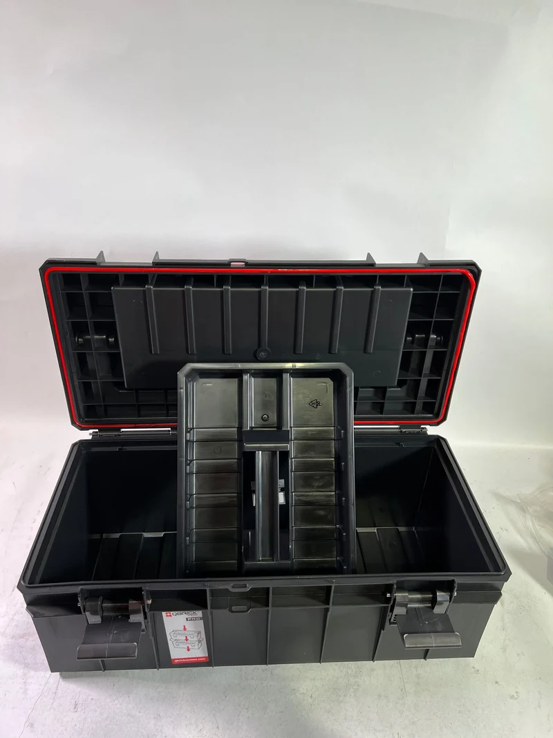 Qbrick System PRO 600 Expert Werkzeugkoffer modularer Organizer 545 x 270 x 246 mm 22 l stapelbar IP54 - Beschädigt
