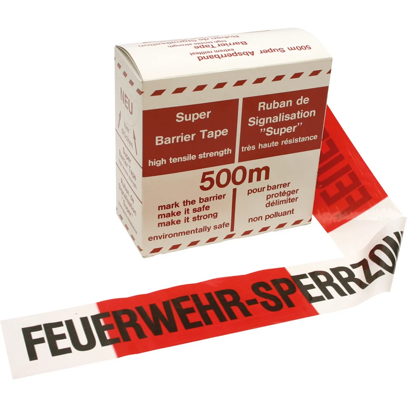 Absperrband "FEUERWEHR-SPERRZONE"