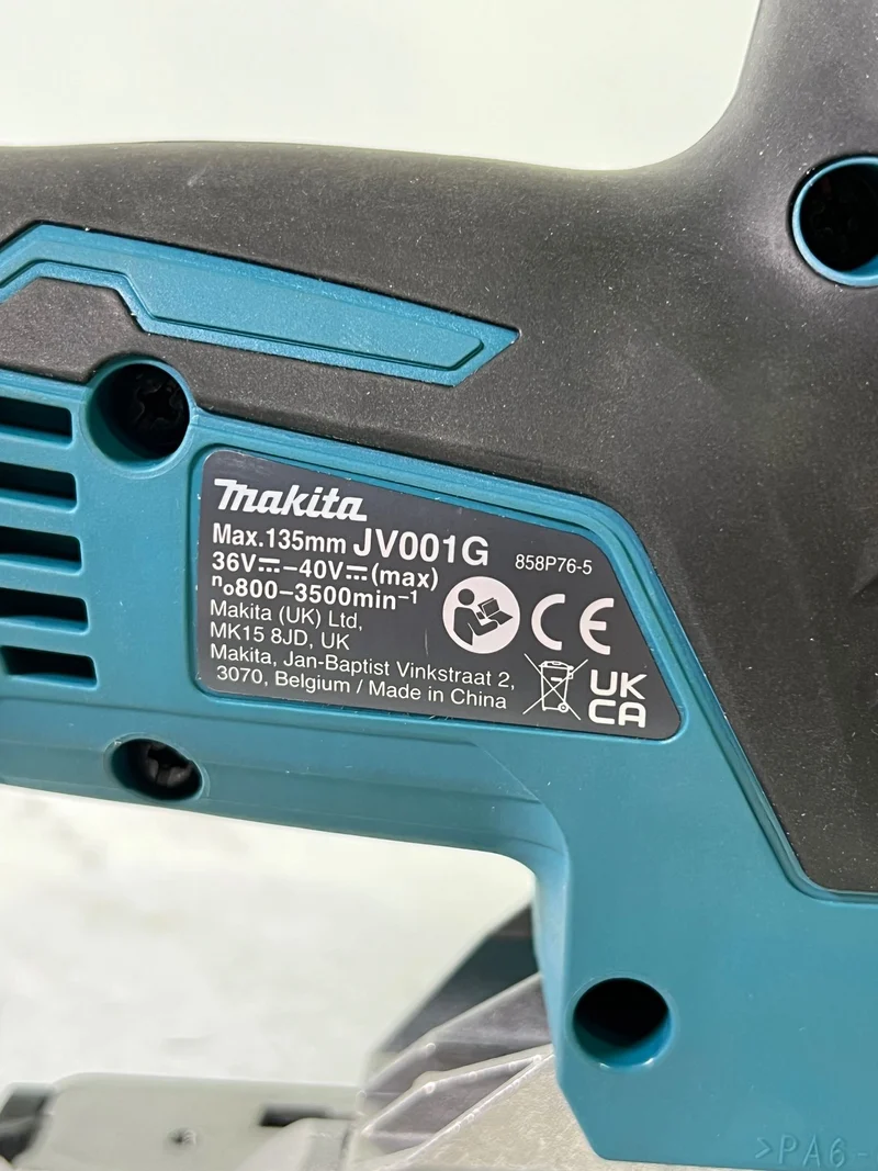 Makita JV 001 GZ Akku Stichsäge 40 V max. 135 mm Brushless Solo - ohne Akku, ohne Ladegerät - Reparaturgerät