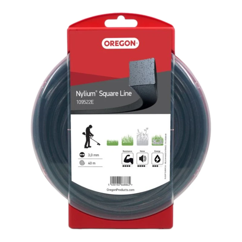 Oregon AluMax Trimmerfaden Quadratisch 3,0 mm x 40 m ( 109522E )