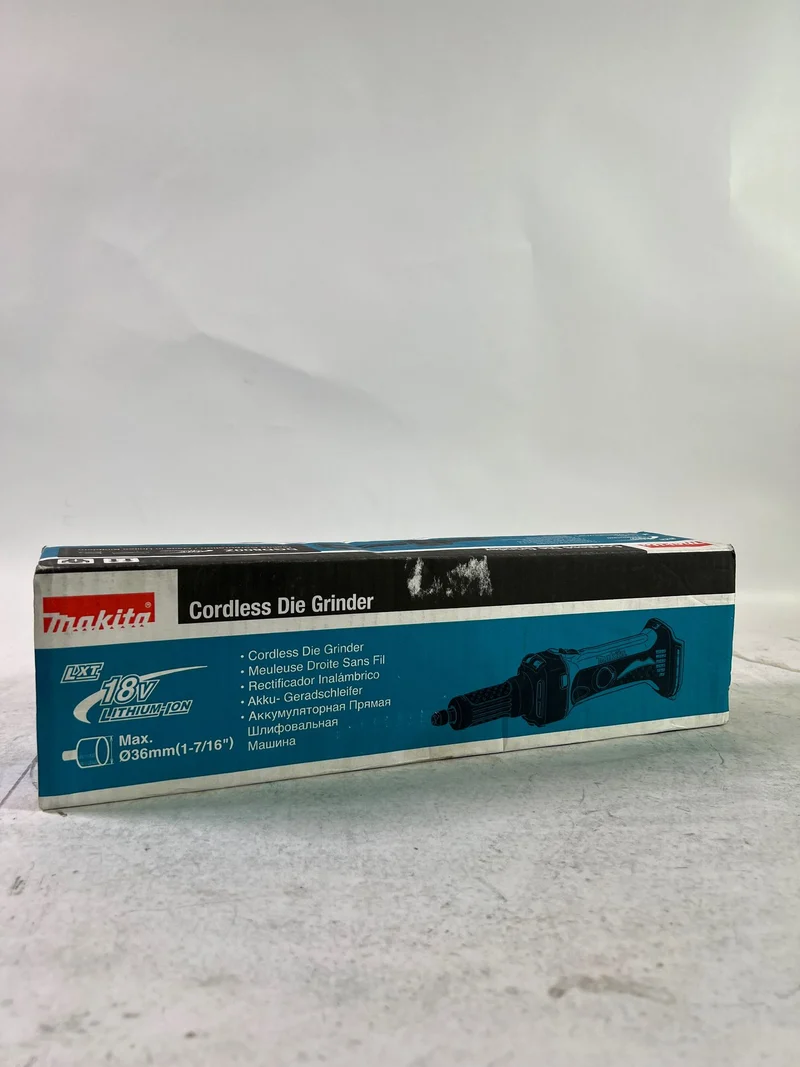 Makita DGD 800 Z Akku Geradschleifer 18 V Solo - ohne Akku, ohne Ladegerät - Reparaturgerät