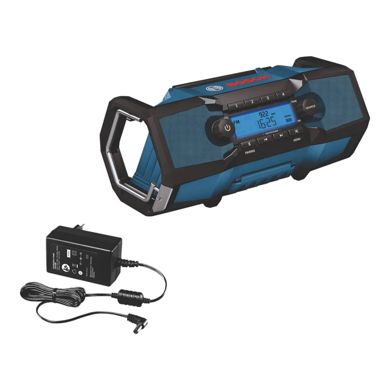 Bosch GPB 18V-2 C Akku Radio 18 V FM / AUX / Bluetooth / IP54 Solo ( 06014A3000 ) - ohne Akku, ohne Ladegerät