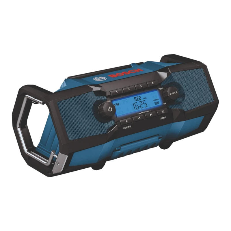 Bosch GPB 18V-2 C Akku Radio 18 V FM / AUX / Bluetooth / IP54 Solo ( 06014A3000 ) - ohne Akku, ohne Ladegerät