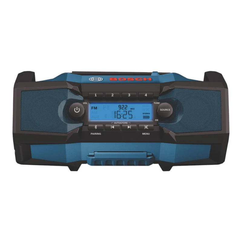 Bosch GPB 18V-2 C Akku Radio 18 V FM / AUX / Bluetooth / IP54 Solo ( 06014A3000 ) - ohne Akku, ohne Ladegerät