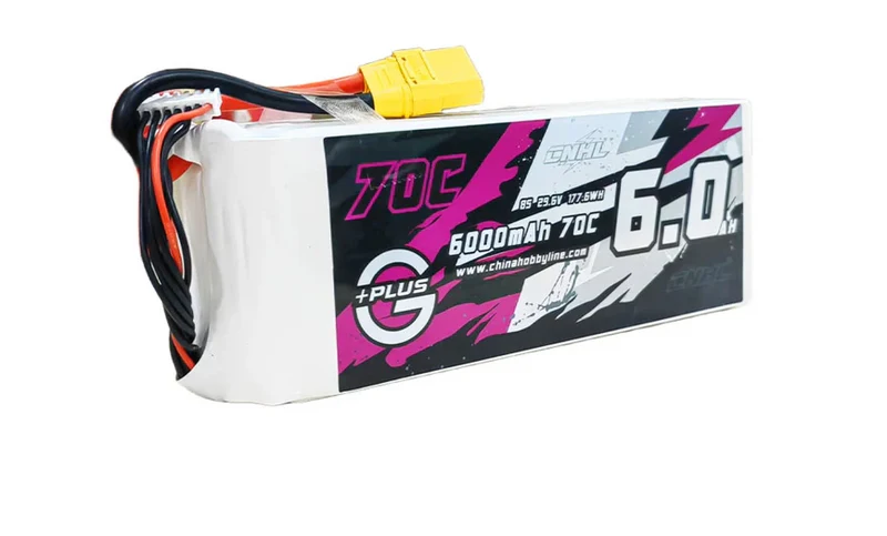 CNHL G+Plus 6000mAh 29,6V 8S 70C Lipo-Akku mit XT90-Stecker