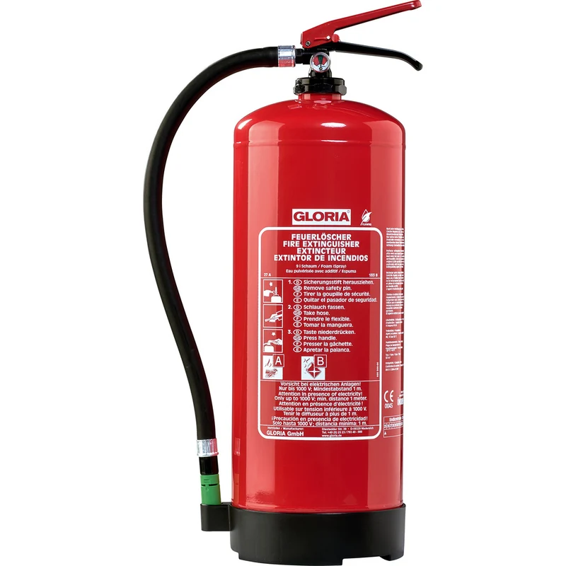 Fluorfreier Schaumfeuerlöscher SD 9 F