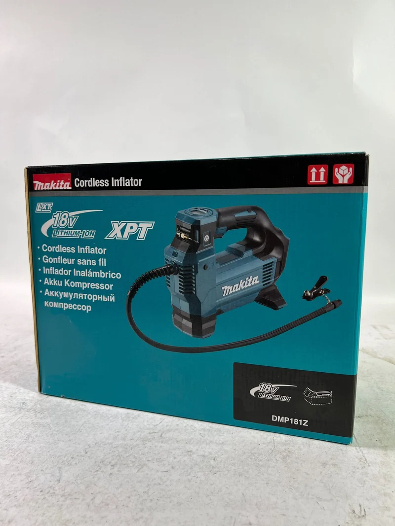 Makita DMP 181 Z Akku Kompressor 18 V 11,1 bar Solo - ohne Akku, ohne Ladegerät - Reparaturgerät
