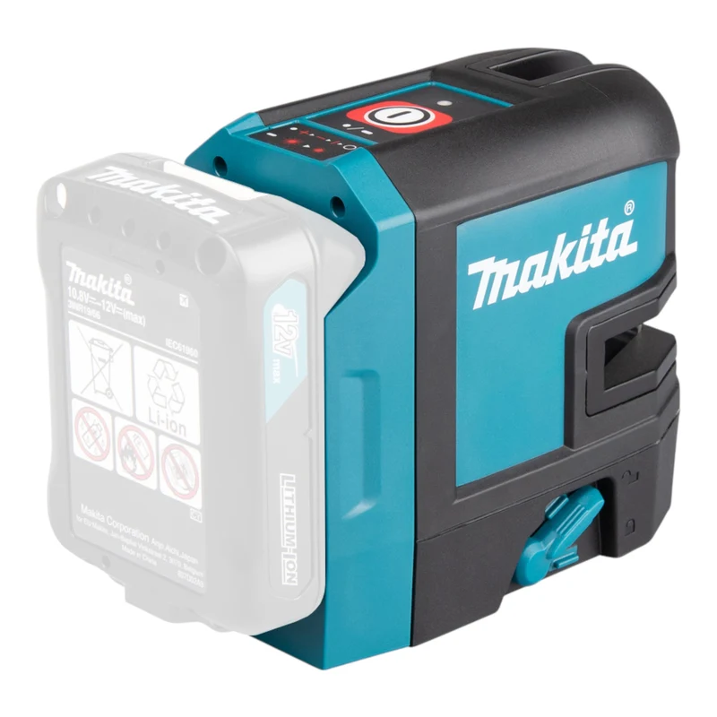 Makita SK 106 DZ Akku Kreuzlinienlaser Kreuzpunktlaser rot 12 V Solo - ohne Akku, ohne Ladegerät