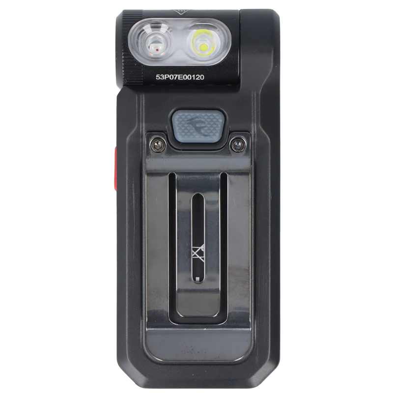 Fenix SW05R-RED LED-Taschenlampe, mit Rotlicht, Clip und Magnet, 200° verstellbarer Lampenkopf, wiederaufladbar