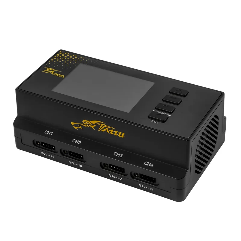 Tattu TA300 8-Kanal-Smart-Ladegerät mit G-Tech