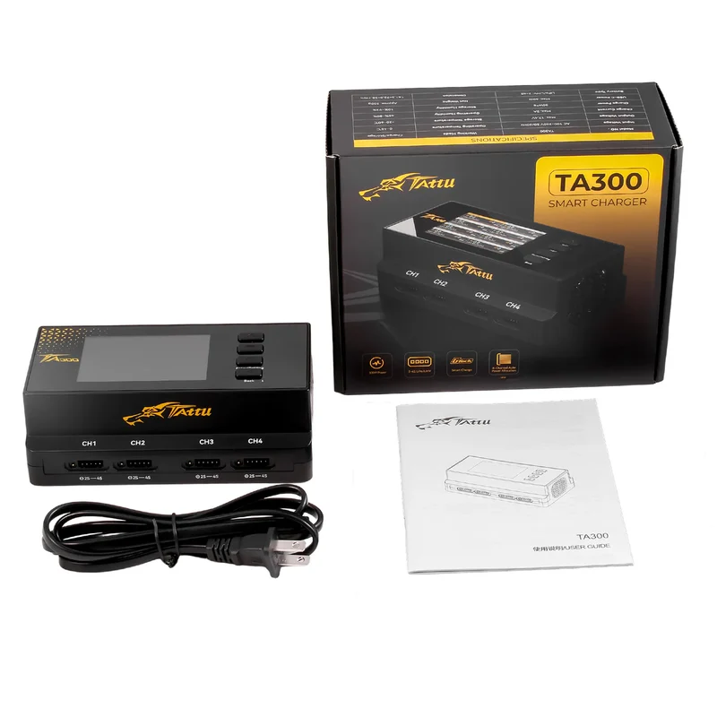 Tattu TA300 8-Kanal-Smart-Ladegerät mit G-Tech