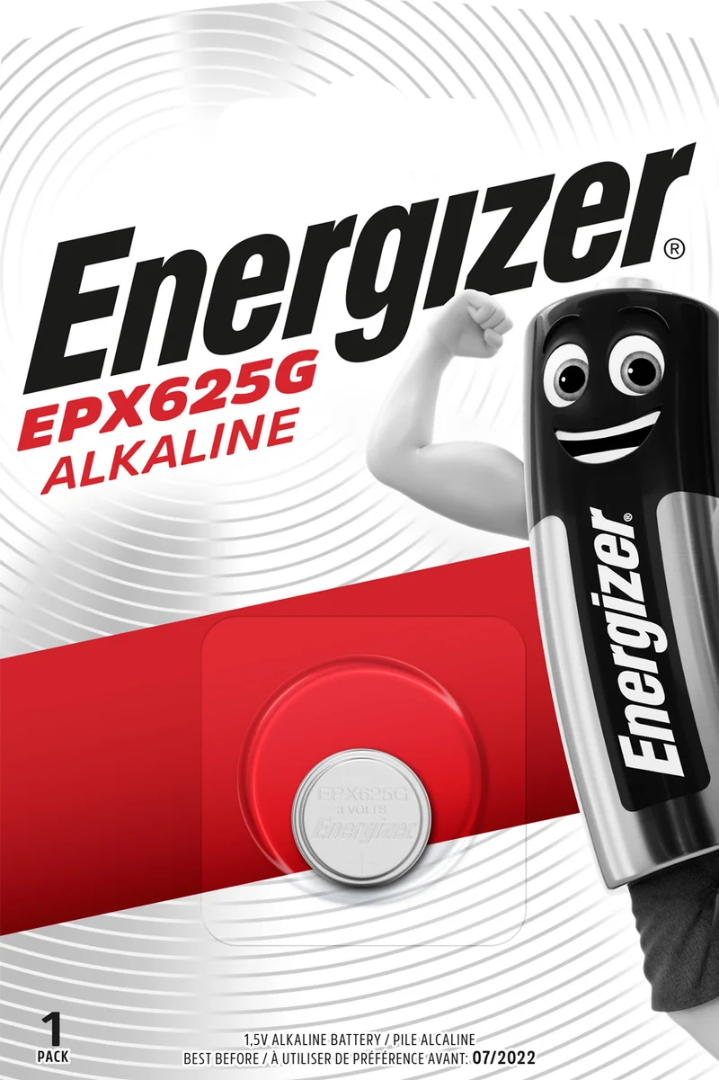 Energizer Batterie Alkaline, Knopfzelle, LR9, EPX625G, 1.5V Electronics, Retail Blister (1-Pack)