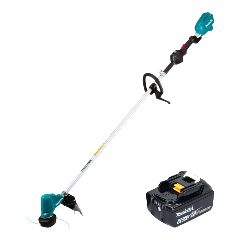 Makita DUR 190 LTX9 Akku Rasentrimmer 18 V 300 mm Brushless + 1x Akku 5,0 Ah - ohne Ladegerät