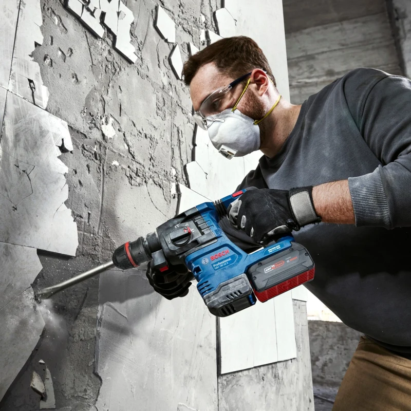 Bosch GBH 18V-22 X Professional Akku Bohrhammer 18 V 2 J SDS plus Brushless ( 0611924100 ) Solo - ohne Akku, ohne Ladegerät