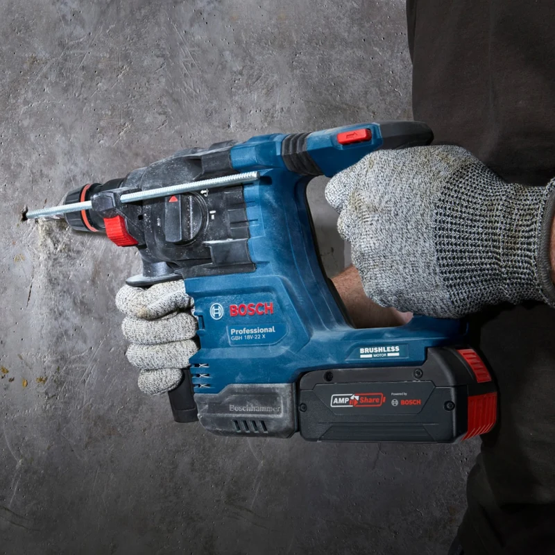 Bosch GBH 18V-22 X Professional Akku Bohrhammer 18 V 2 J SDS plus Brushless ( 0611924100 ) Solo - ohne Akku, ohne Ladegerät