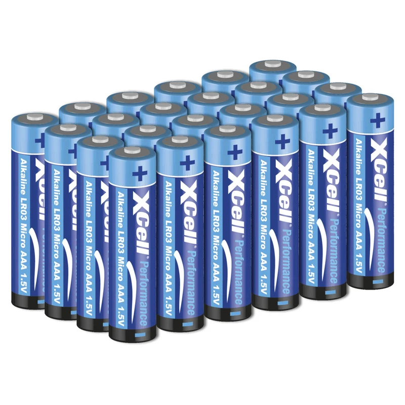 XCell Performance LR03 Micro AAA Batterie – 24er Box, für den alltäglichen Gebrauch