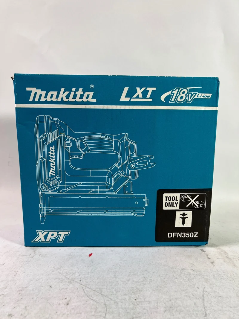 Makita DFN 350 Z Akku Stauchkopfnagler 18 V 15 - 35 mm Solo - ohne Akku, ohne Ladegerät - Reparaturgerät