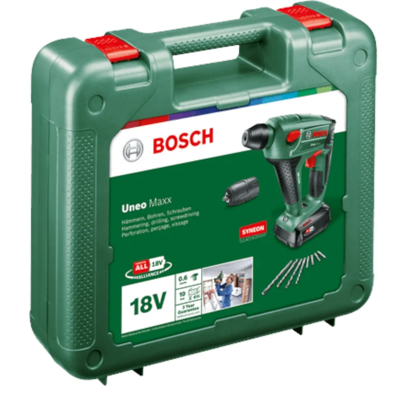 Bosch Akku-Bohrhammer Uneo Maxx, solo ( 060395230C )