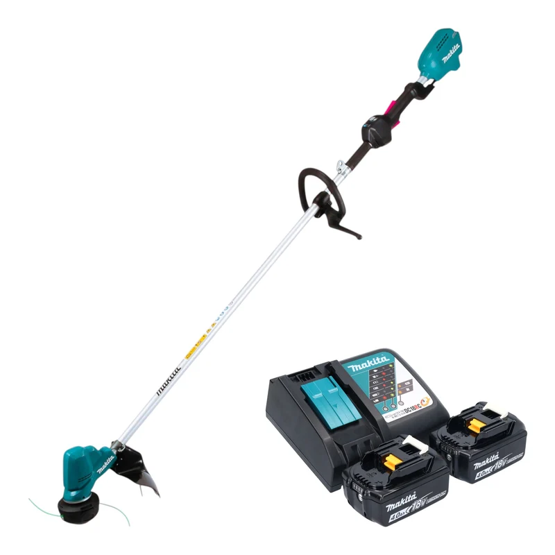Makita DUR 190 LRM2X9 Akku Rasentrimmer 18 V 300 mm Brushless + 2x Akku 4,0 Ah + Ladegerät