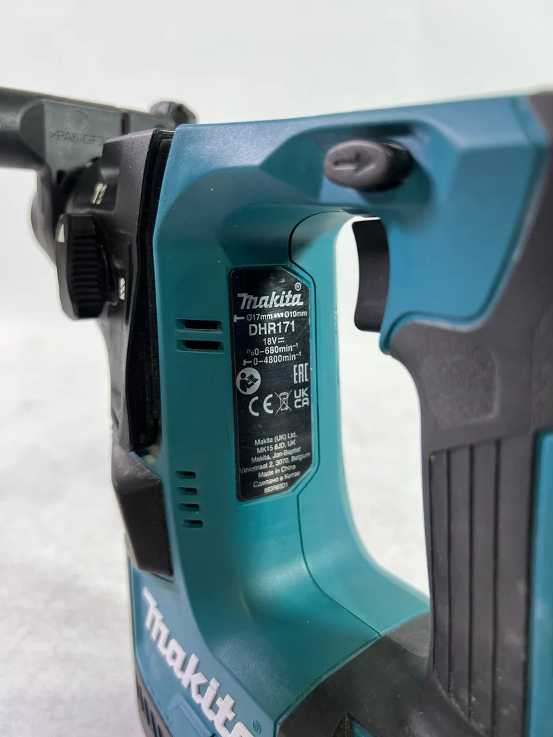 Makita DHR 171 Z Akku Bohrhammer 18 V 1,2 J SDS-Plus Brushless Solo - ohne Akku, ohne Ladegerät - Reparaturgerät